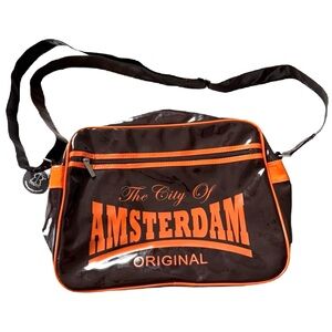 Robin Ruth Amsterdam Crossbody Bag - Brown & Orange